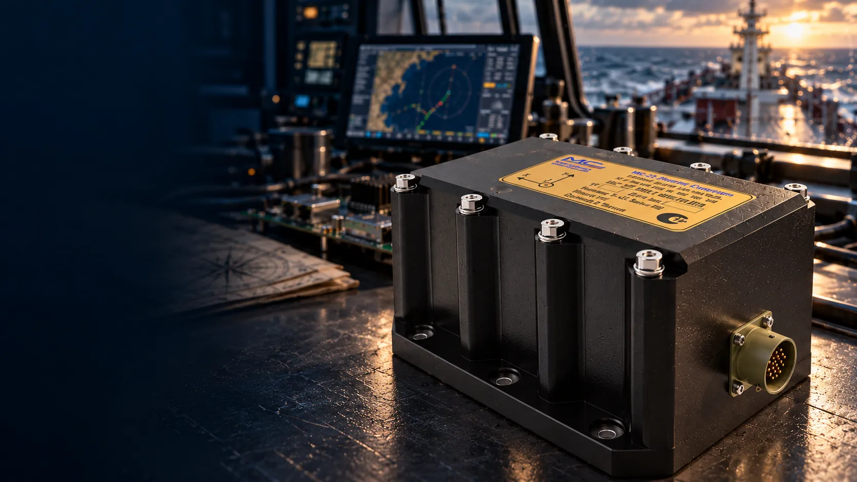 MC-22 on the ship electronics integration table